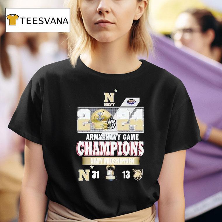Army Navy Game Champions Navy Midshipmen T Shirt