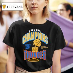 Nba Finals Champions Oklahoma City Thunder T Shirt