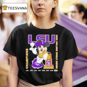 Ncaa Men College World Series Champions Lsu Tigers T Shirt