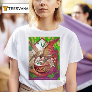 Live Show At Skyla Credit Union Amphitheatre In Charlotte Nc On June Featuring Psychedelic Pterodactyl And Coconua T Shirt