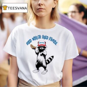 Th Of July Red White And Feral Racoon T Shirt
