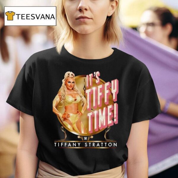 Level Black Tiffany Stratton It S Tiffy Time T Shirt