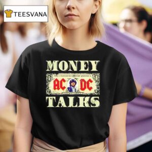 Acdc Money Talks Rock Band Dollar T Shirt