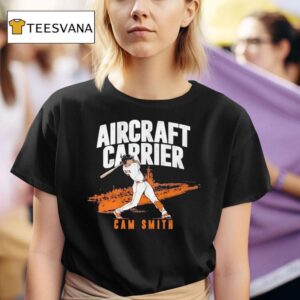 Aircraft Carrier Cam Smith Baseball T Shirt
