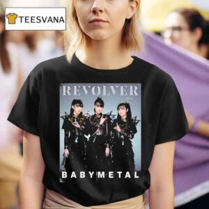 Babymetal Revolver Magazine Cover Summer Holographic Armor Theme T Shirt