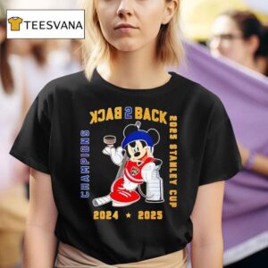 Back To Back Champions Stanley Cup Mickey T Shirt