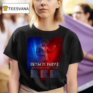 Benson Boone American Heart Tour Start On Augus T Shirt