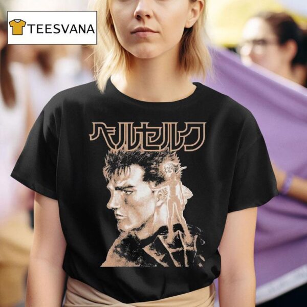 Berserk Guts And Puck T Shirt