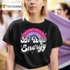 Bi Wife Energy Rainbow Vintage T Shirt