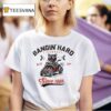Black Cat Bangin Hard Fireworks Since T Shirt