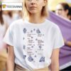 Blonde Redhead Tour June July T Shirt