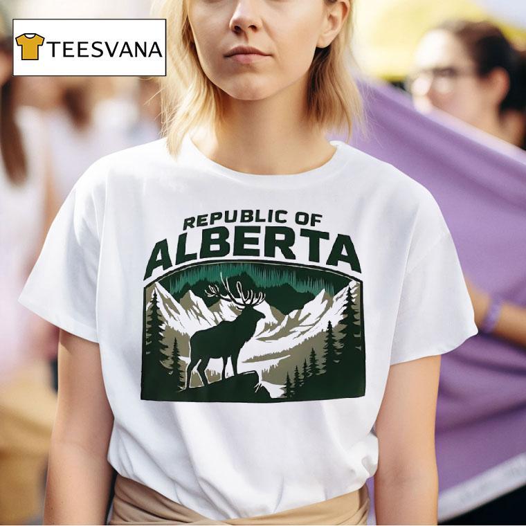 Buck Republic Of Alberta T Shirt
