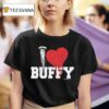 Buffy The Vampire Slayer I Love Buffy T Shirt