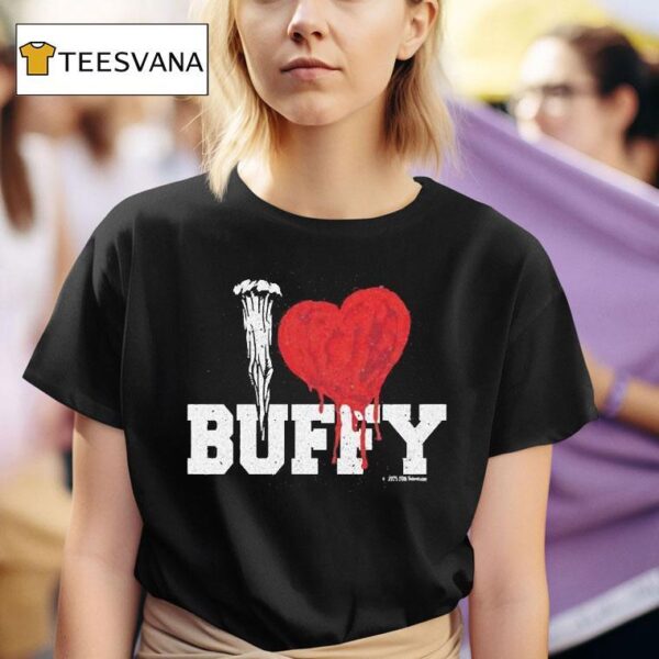Buffy The Vampire Slayer I Love Buffy T Shirt