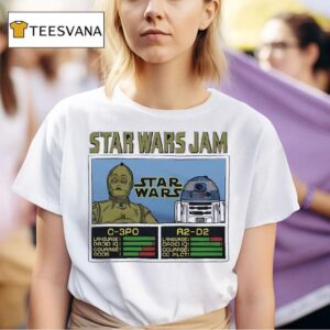 C Po And R D Star Wars Jam T Shirt