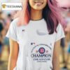 Chicago Cubs National Championship Champions T Shirt