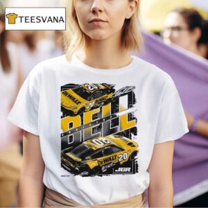 Christopher Bell Joe Gibbs Racing Team Collection Dewalt Car Signature T Shirt