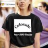 Click Hole Colorado Over Rocks T Shirt