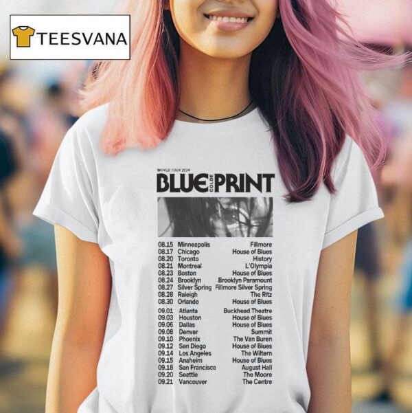 Colde Blueprint World Tour T Shirt