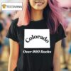 Colorado Over Rocks T Shirt