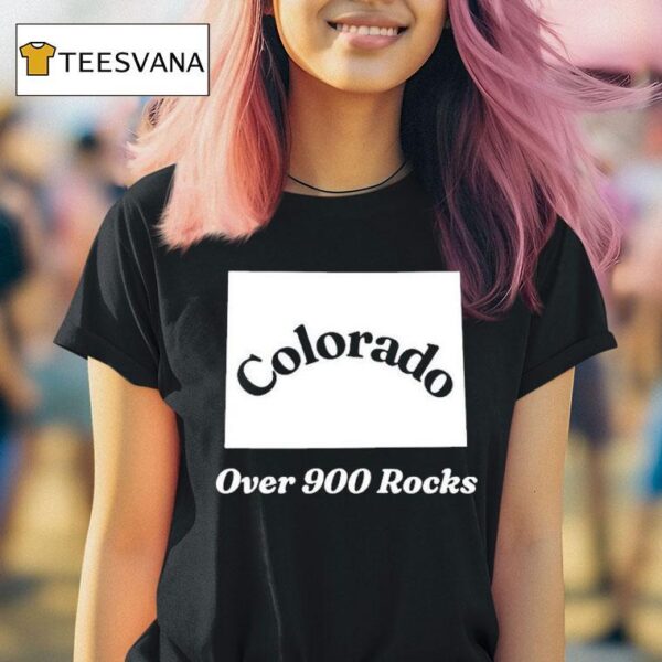 Colorado Over Rocks T Shirt