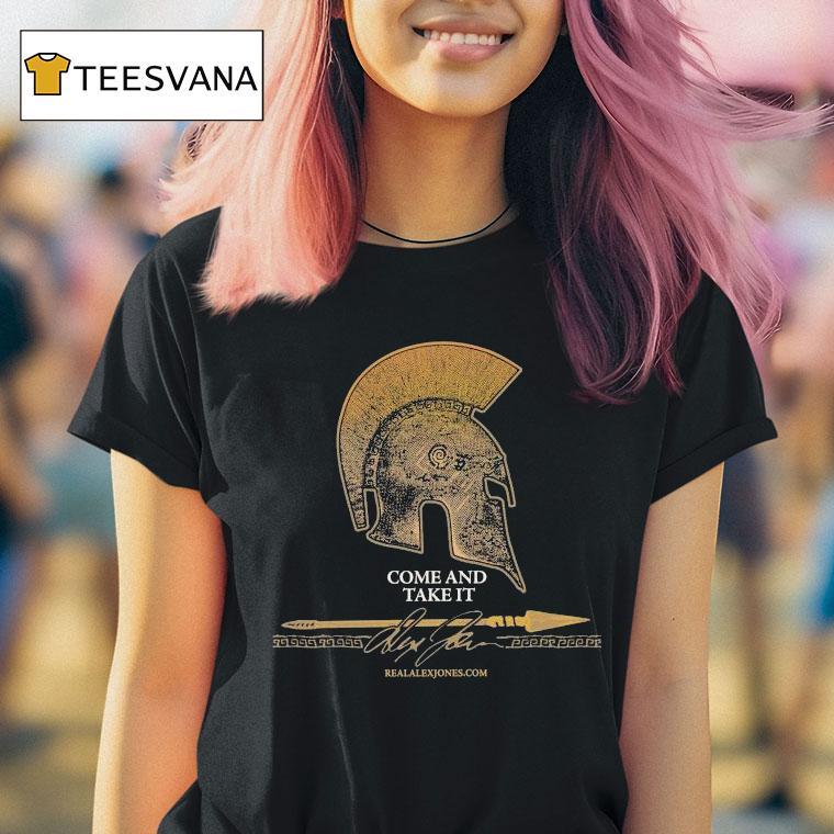 Come And Take It Spartan T Shirt