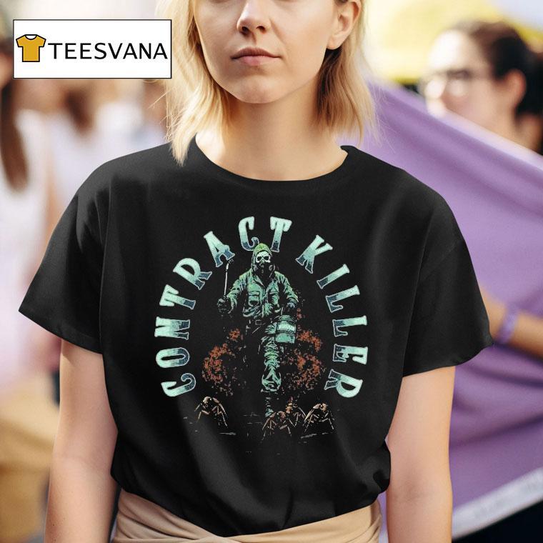 Contract Killer Skeleton T Shirt