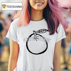Coral Orange Frost M T Shirt