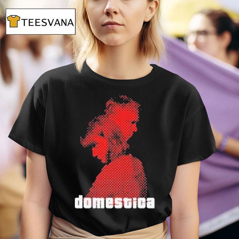 Cursive Domestica Album Photo T Shirt