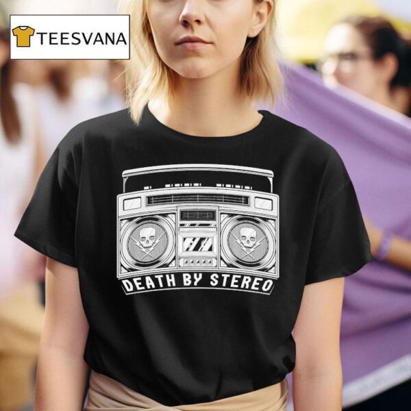 Death By Stereo Boombox T Shirt
