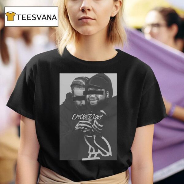 Drake And Ice Cube Packed Out Deleted Villain The Drizzler Hugging Akademiks From Behind T Shirt