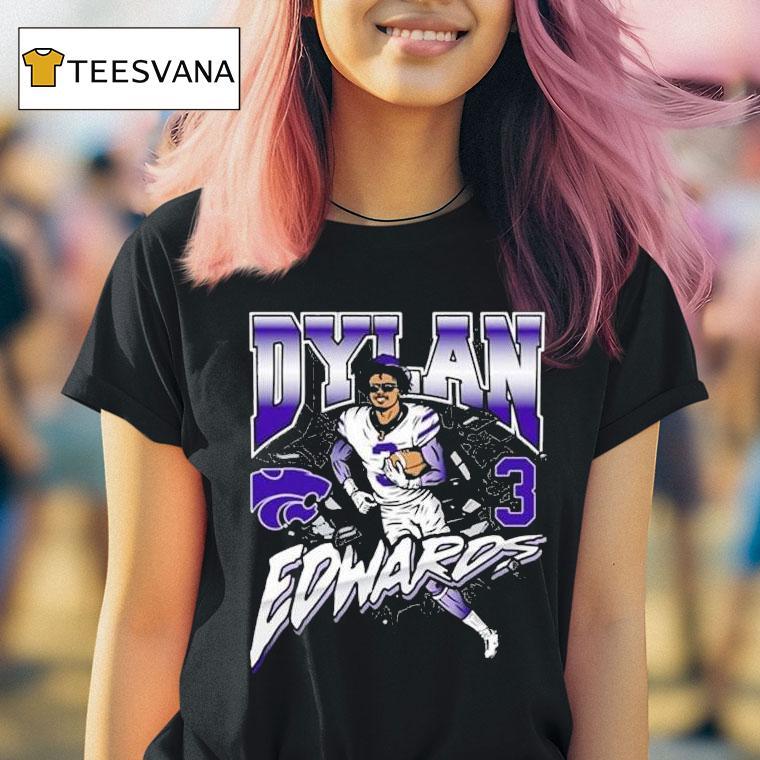 Dylan Edwards Rally K State Wildcats Football Caricature T Shirt