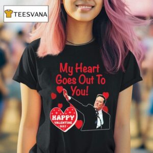 Elon Musk My Heart Goes Out To You Happy Valentine Day T Shirt
