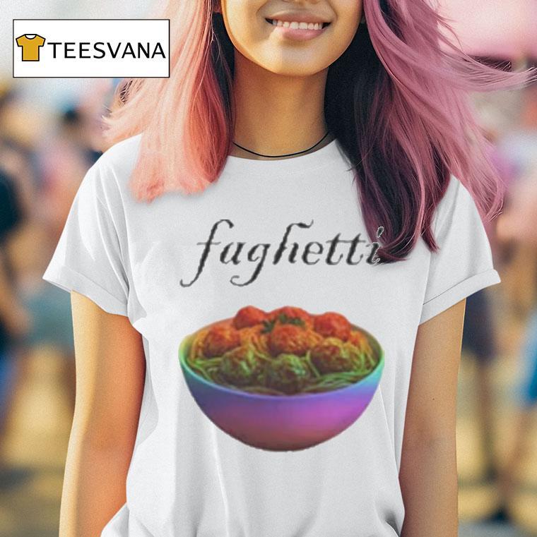 Faghetti Spaghetti Pride T Shirt