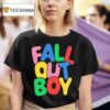 Fall Out Boy Bubble Logo T Shirt