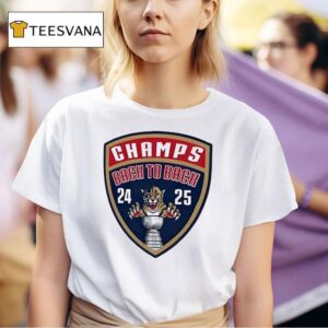Florida Hockey Champs Back To Back Logo T Shirt