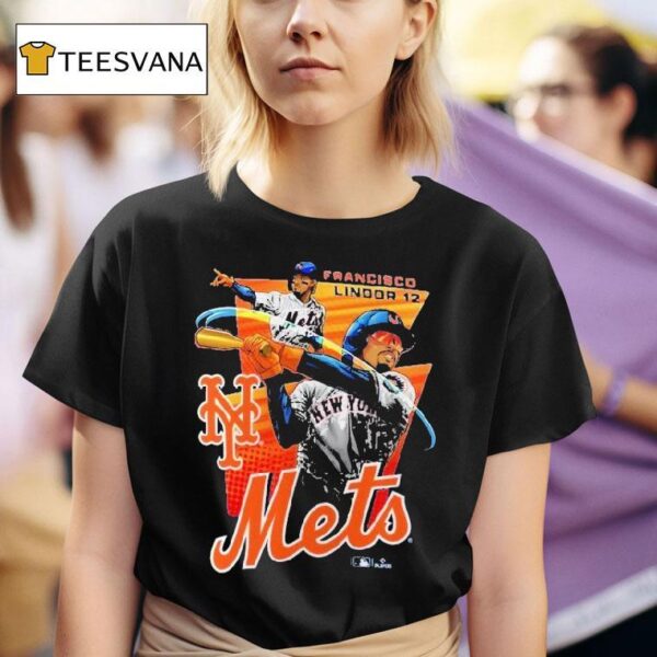 Francisco Lindor New York Mets Anime T Shirt
