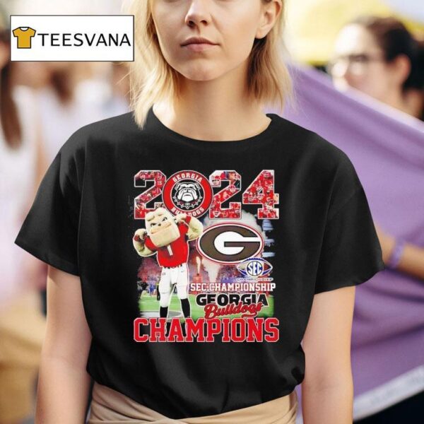 Georgia Bulldogs Sec Champions T Shirt