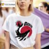 Gojira Whale Moon Sun T Shirt