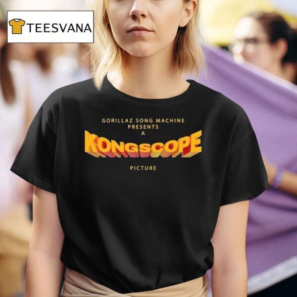 Gorillaz Song Machine Presents A Kongscope Picture T Shirt