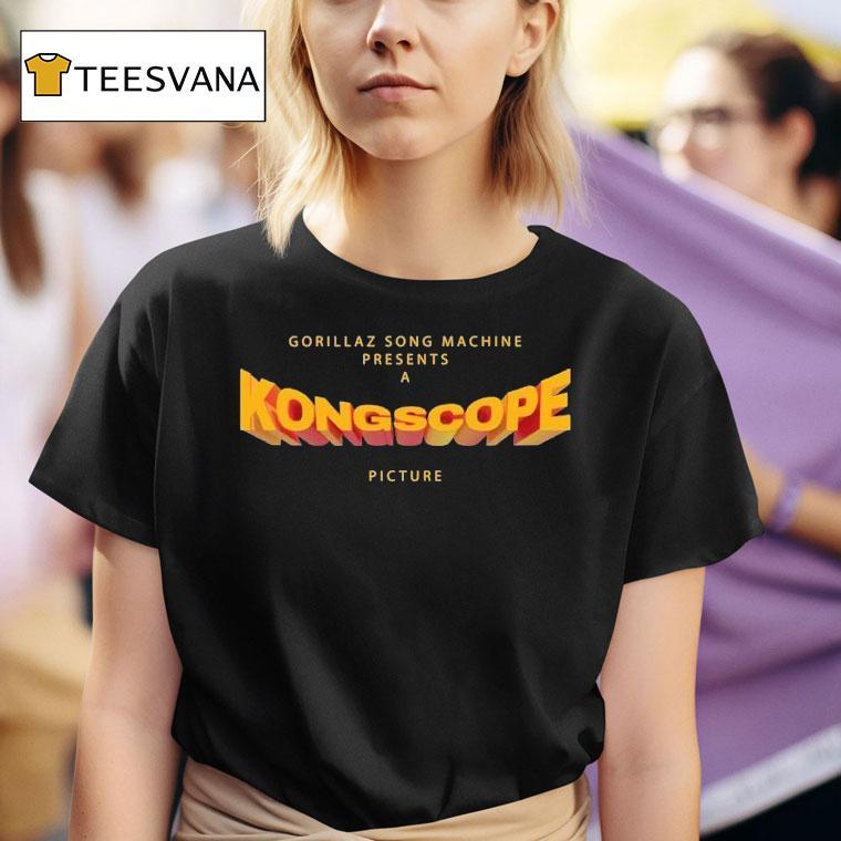 Gorillaz Song Machine Presents A Kongscope Picture T Shirt