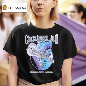 Gov T Mule Christmas Jam Asheville North Carolina Metal Logo T Shirt