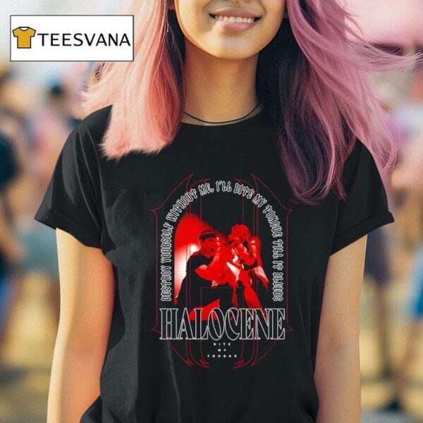 Halocene Bite My Tongue T Shirt