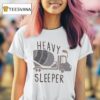 Heavy Sleeper Concrete Mixer T Shirt