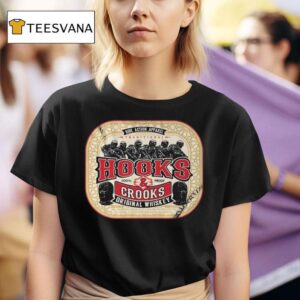 Hooks And Crooks Side Action Traditional Proof T Shirt