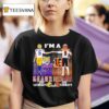 I M A Daniels Lsu Tigers On Saturdays X Burrow Cincinnati Bengals On Sundays Fan Signature T Shirt