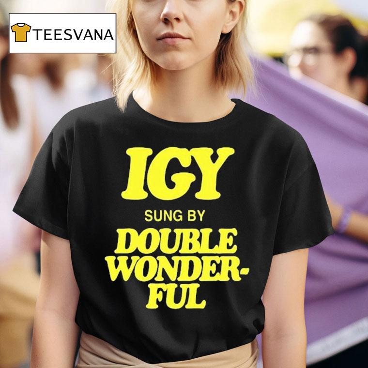 Igy Sung By Double Wonderful Concer T Shirt