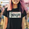 Indiana Indy License Plate T Shirt