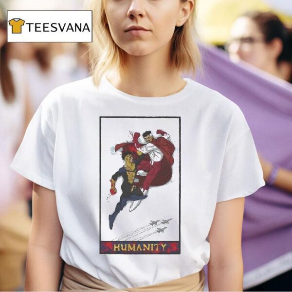 Invincible Humanity Tarot Card T Shirt