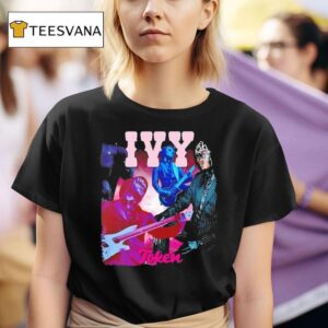 Ivy Token Playing Guitar Graphic T Shirt